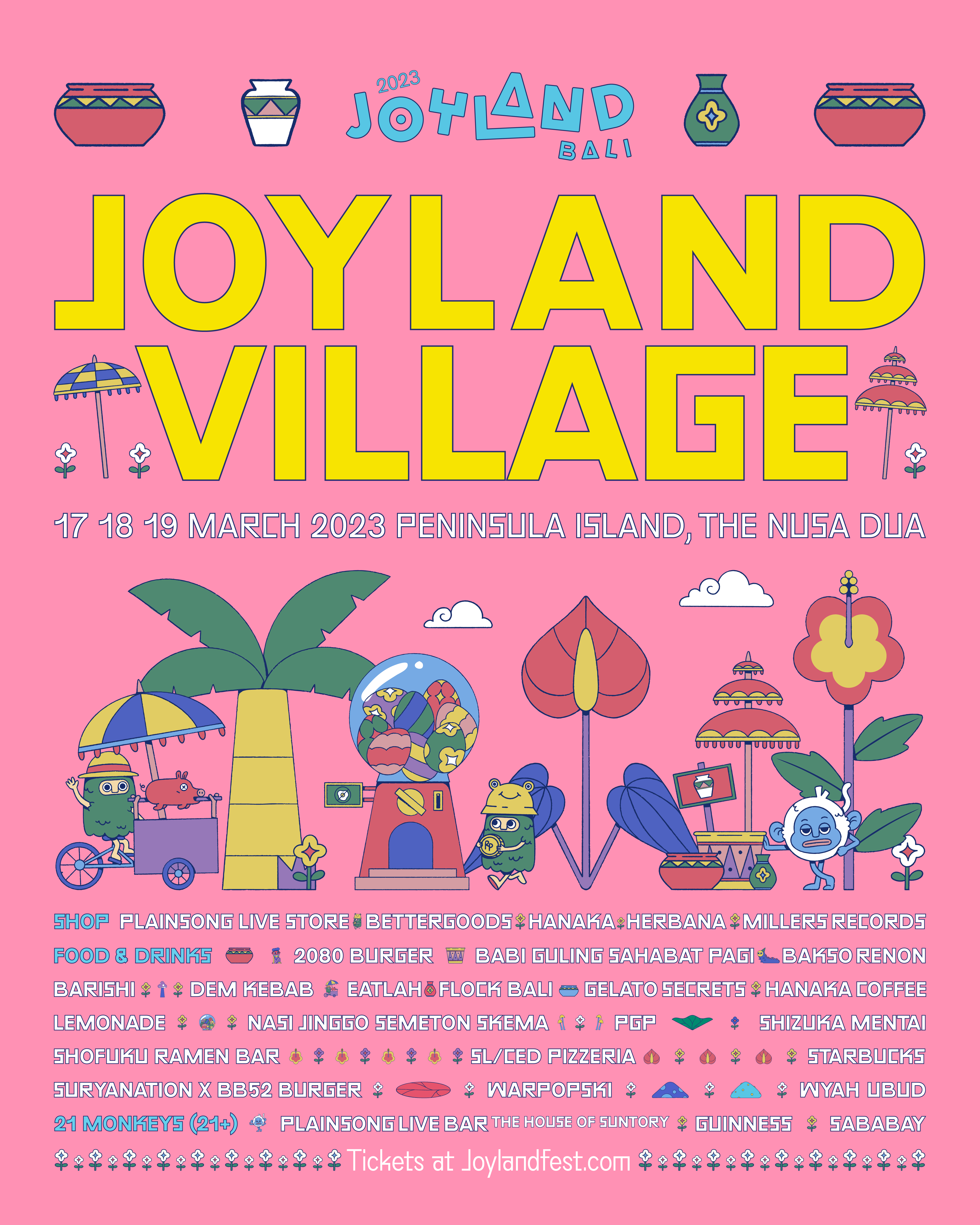 Joyland Festival Bali 2023 by The 1984 Jakarta