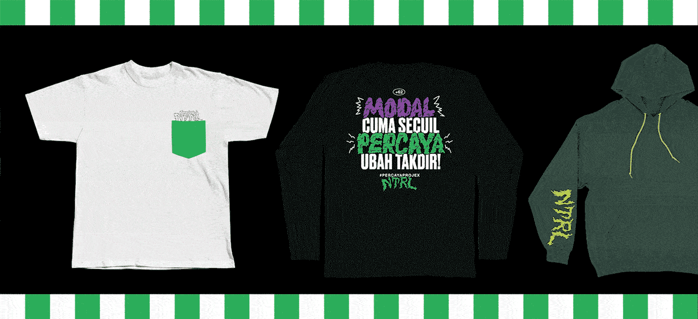 Grab x NTRL Merch Design