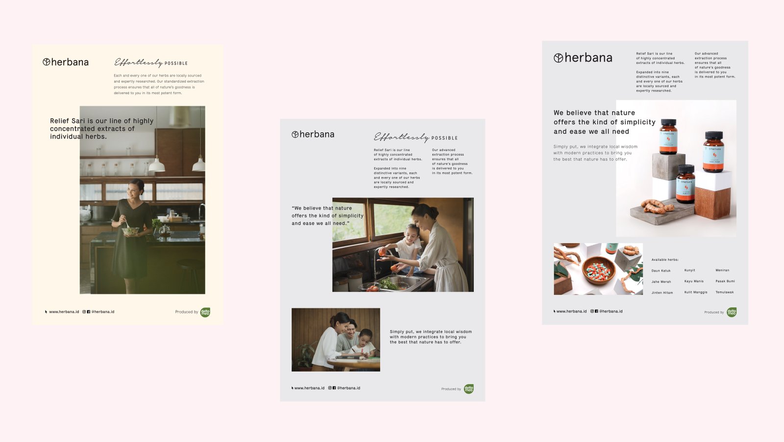 Herbana Effortlessly Possible Campaign