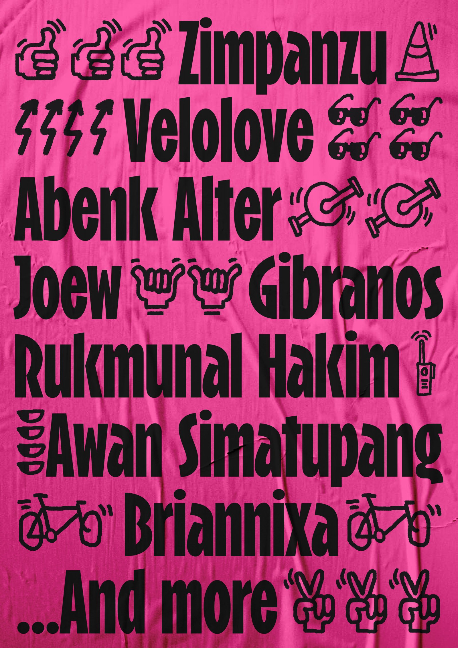 Veloposter Exhibition
